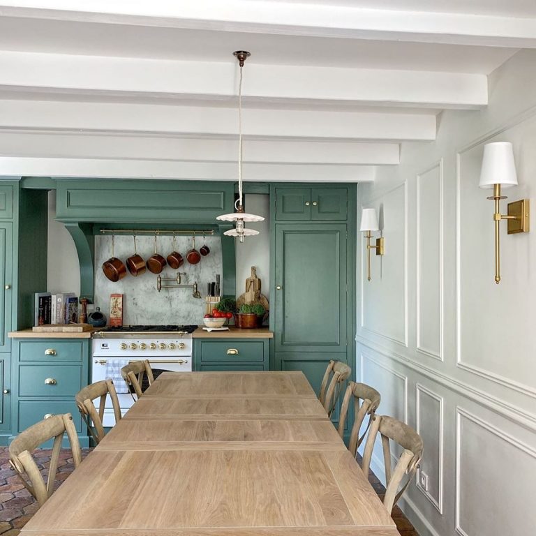 Farrow and Ball Green Smoke Paint Colour Interiors By Color