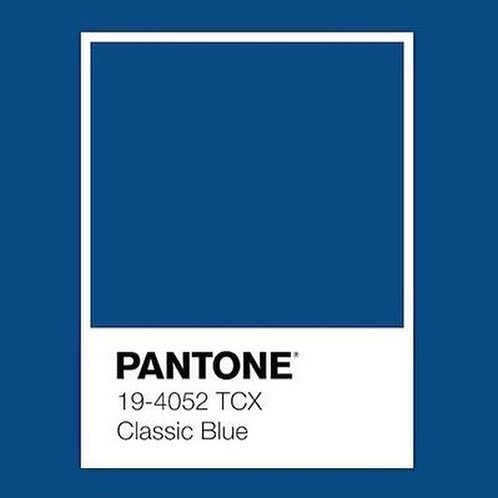 Pantone Classic Blue Color of the year 2020