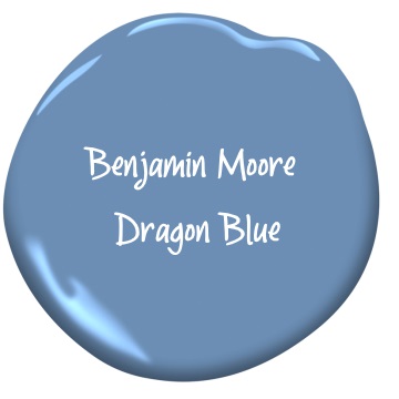 Benjamin Moore Dragon Blue