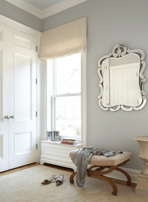 Benjamin Moore Stonington Gray walls