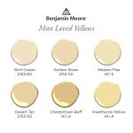 Benjamin Moore Most Loved Yellow Paint Colors