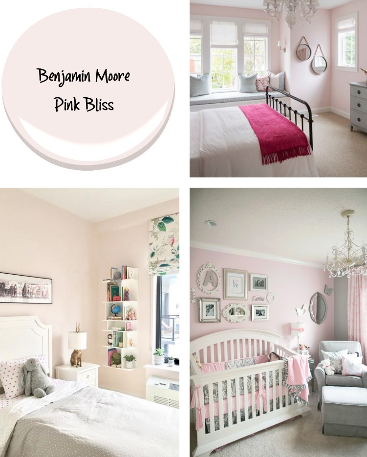 Benjamin Moore Pink Bliss paint color trend