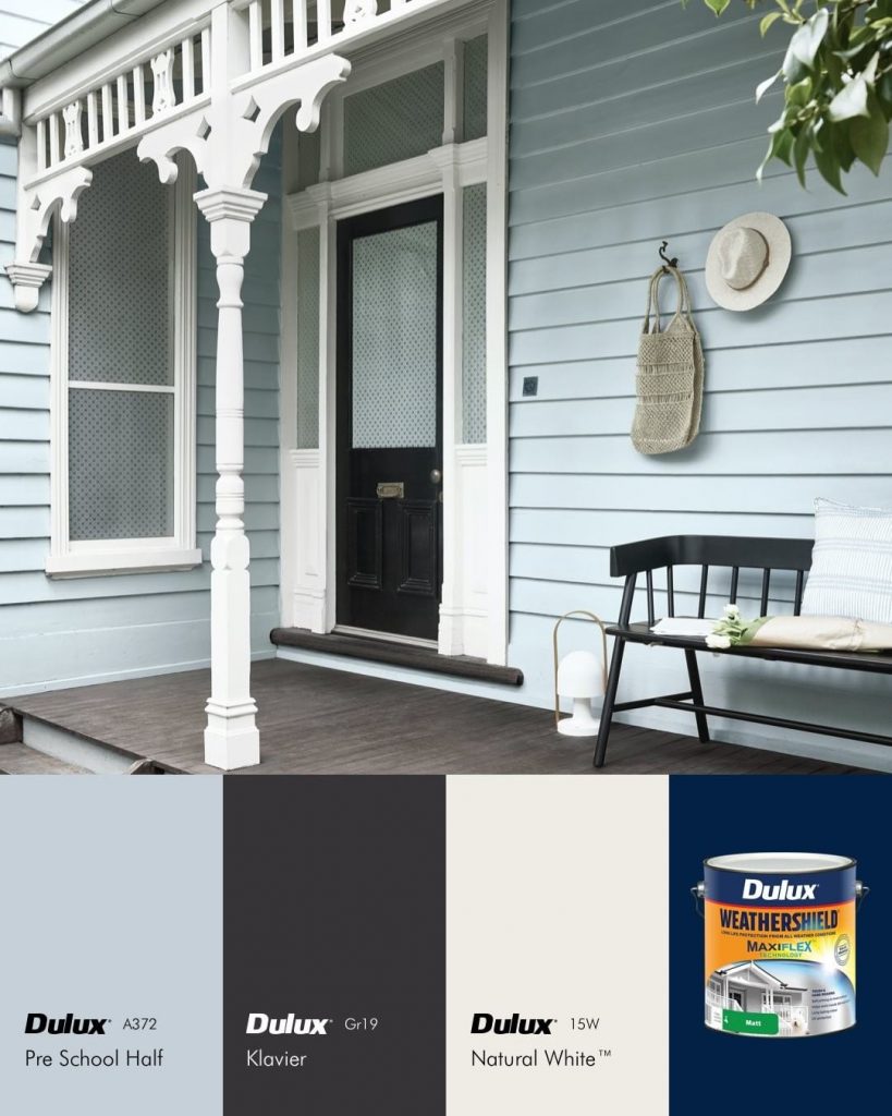 Dulux Pre School Half exterior paint color palette