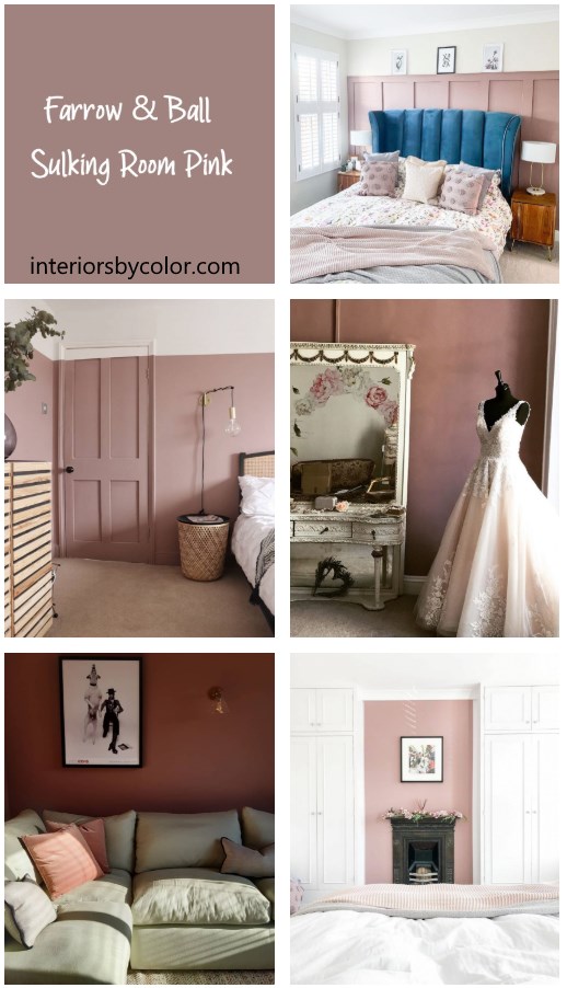 Farrow ball sulking room pink