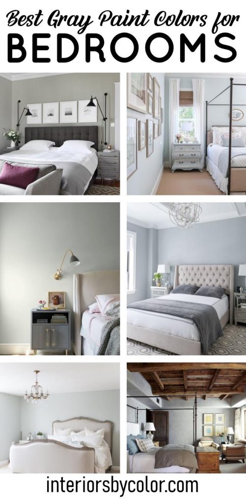 Best Gray Paint Colors For Bedroom Interiors By Color - What Is The Best Color Of Gray To Paint A Bedroom