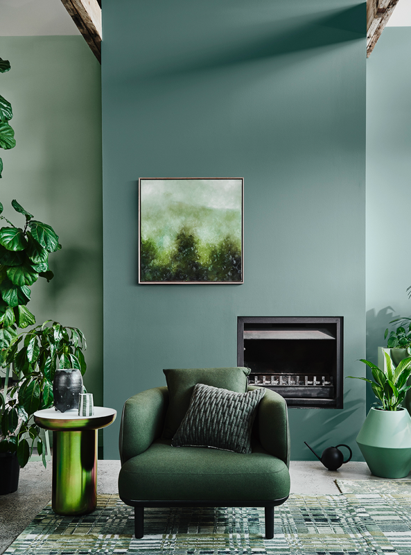 Dulux Paint Color Trend 2020 Green walls