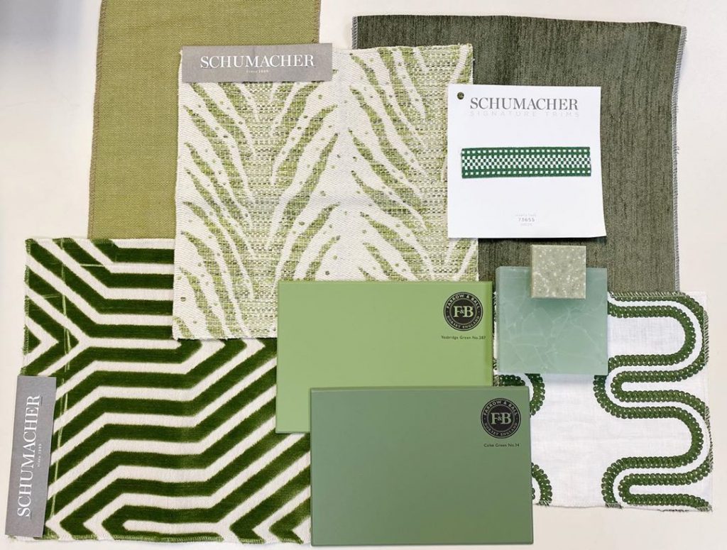 Farrow & Ball Yeabridge Green Flat Lay