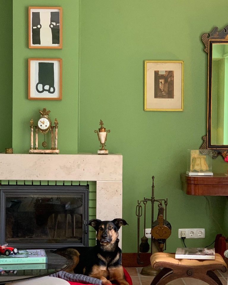 Farrow & Ball Yeabridge Green Interiors By Color