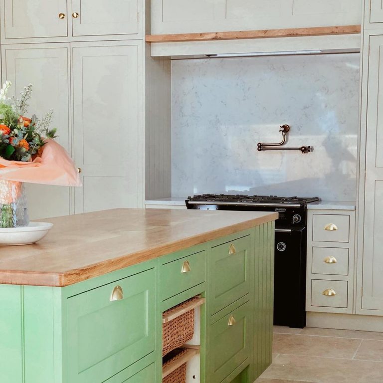 Farrow & Ball Yeabridge Green Interiors By Color