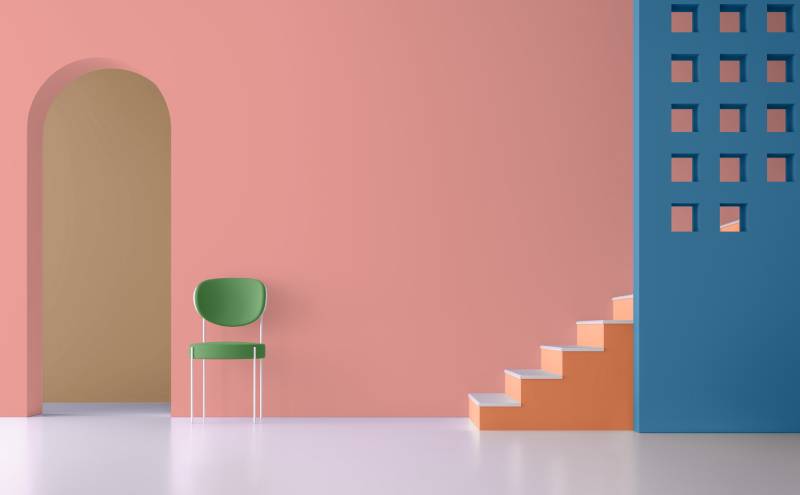 Taubmans Colour Trends for 2021 - Chromatic Joy colorful interior