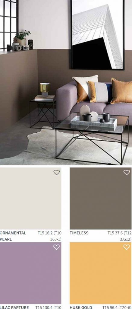 Taubmans Paint Industrial Color Scheme Living Room