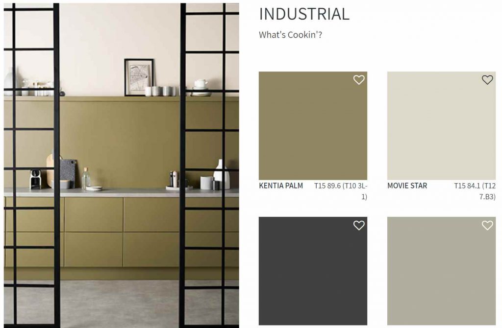 Taubmans Paint Industrial Color Scheme Kitchen