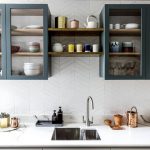Glazed Cabinetry Contemporary Kitchen