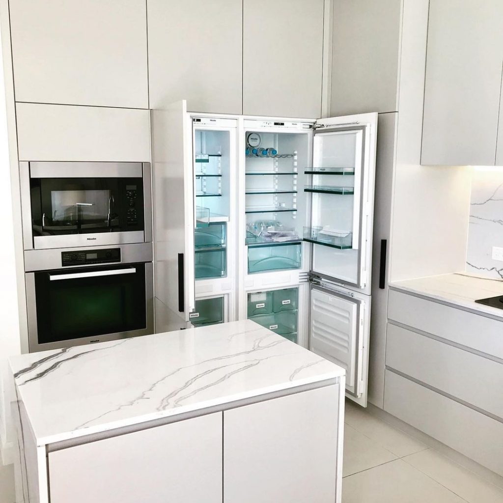 Kitchen Cupboards Sydney joinery fridge