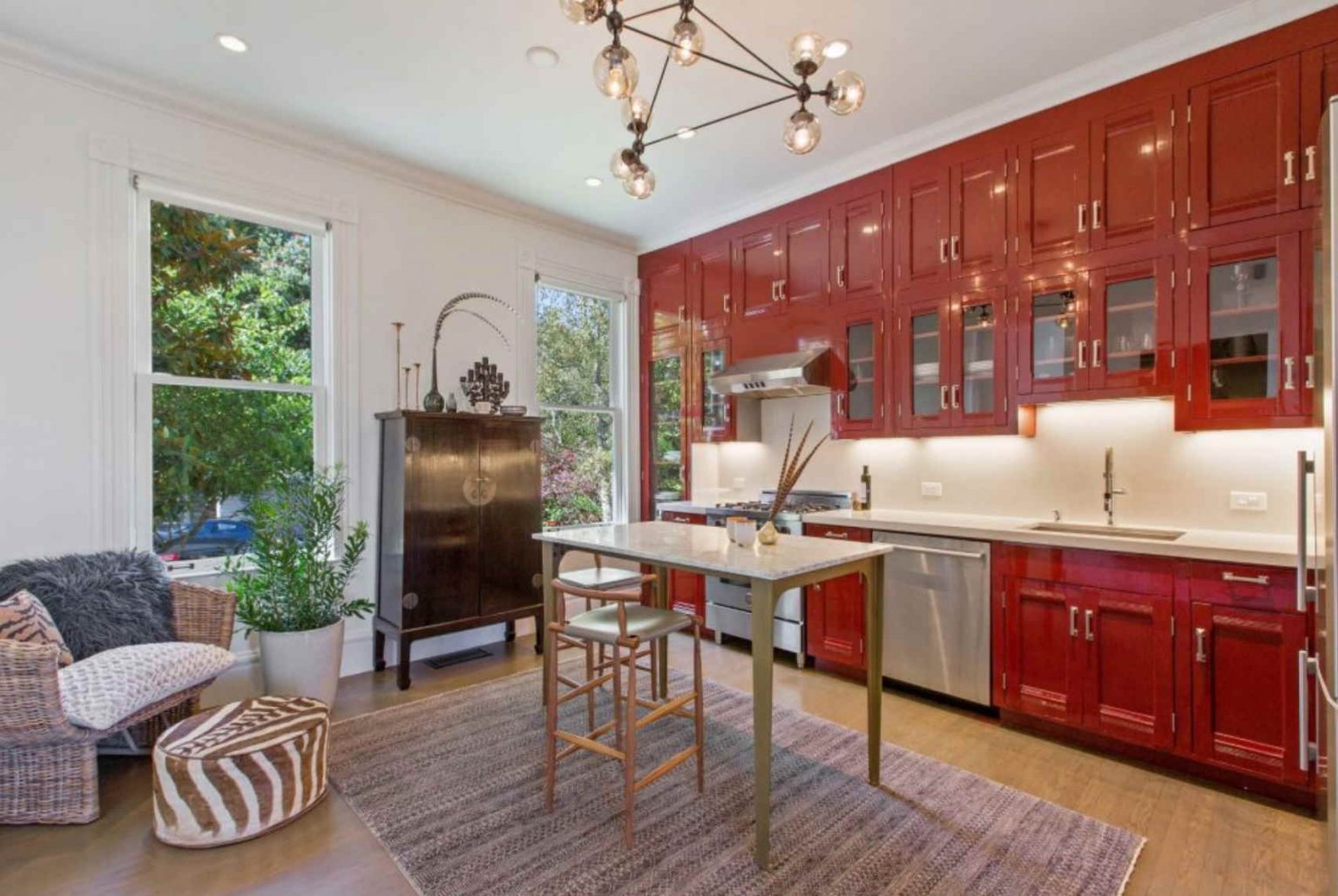 7+ Red Kitchen Design Remodeling Ideas You'll Love