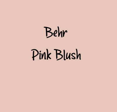 Behr Pink Blush
