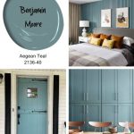 Benjamin Moore Aegean Teal 2021 Colour of the Year