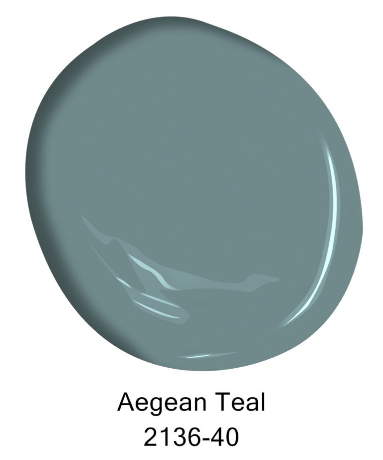 Benjamin Moore Aegean Teal 2021 Colour of the Year Interiors By Color
