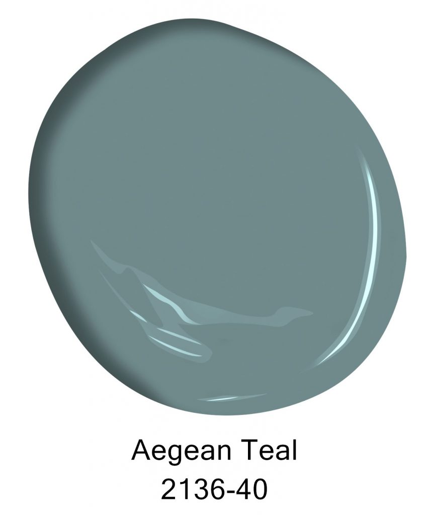 Benjamin Moore Aegean Teal