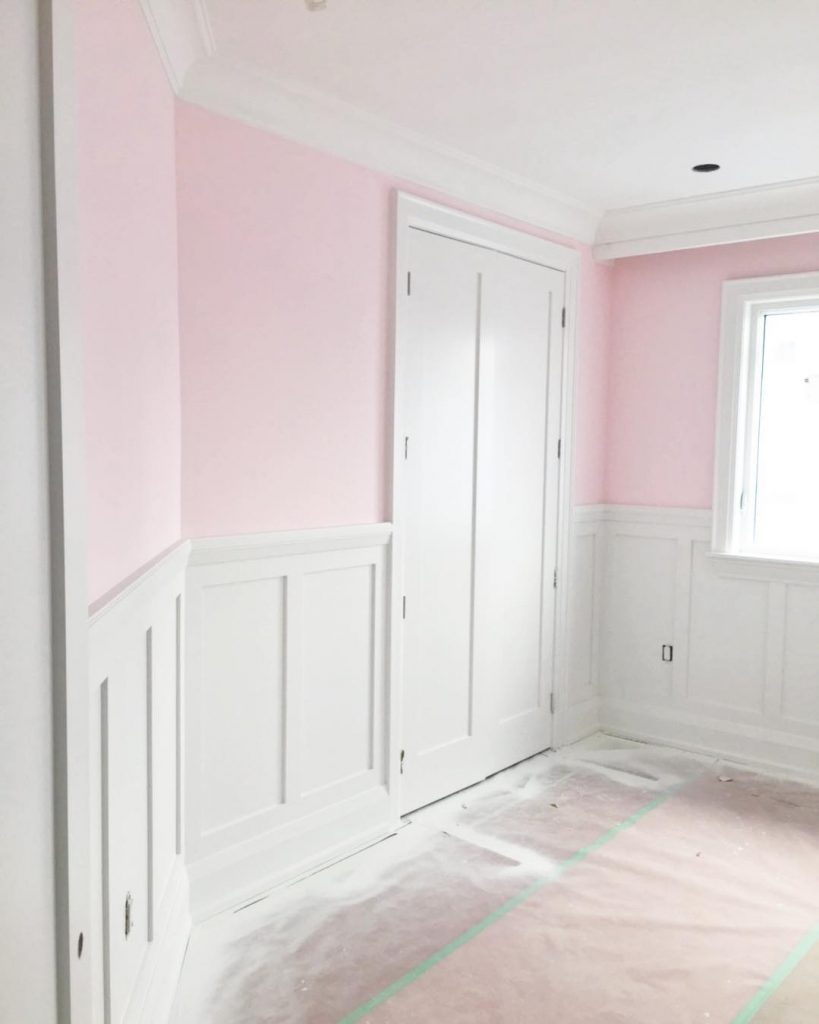 Benjamin Moore Elephant Pink paint color