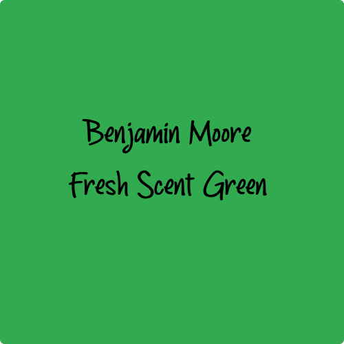 Benjamin Moore Fresh Scent Green