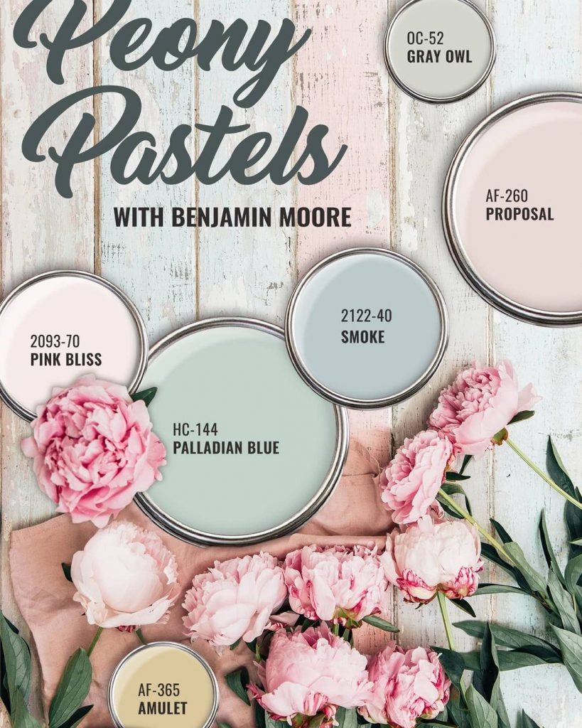 Benjamin Moore Pastels