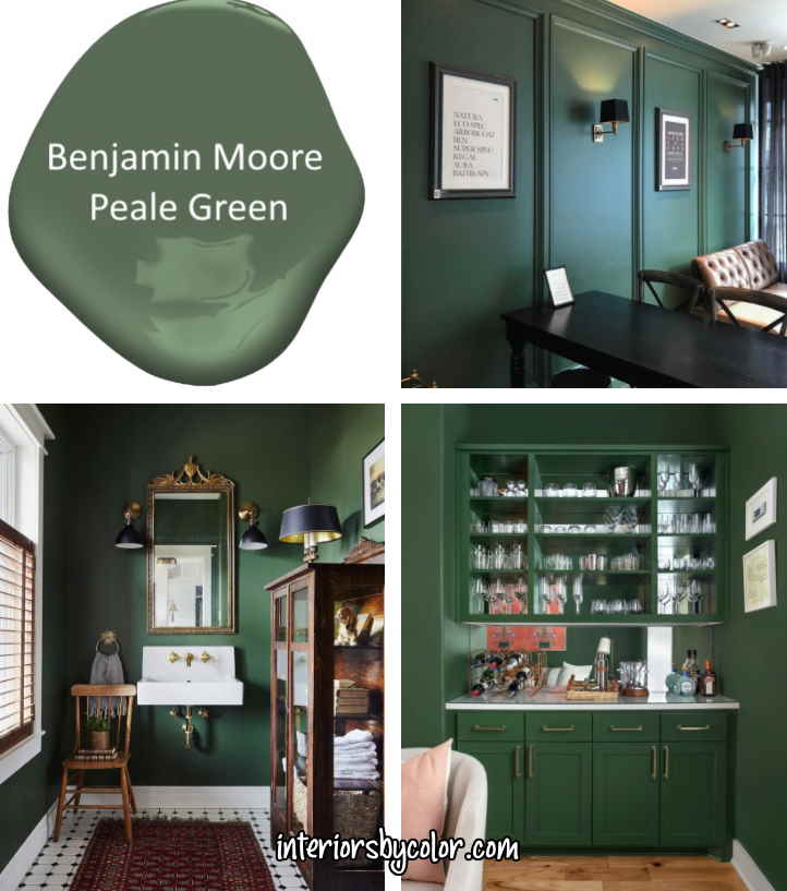 Benjamin Moore Peale Green interior paint color