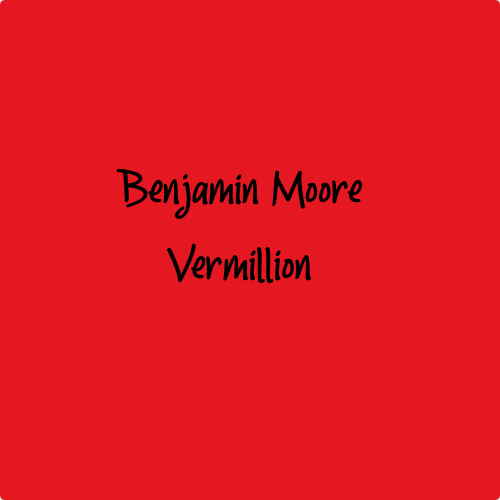 Benjamin Moore Vermillion
