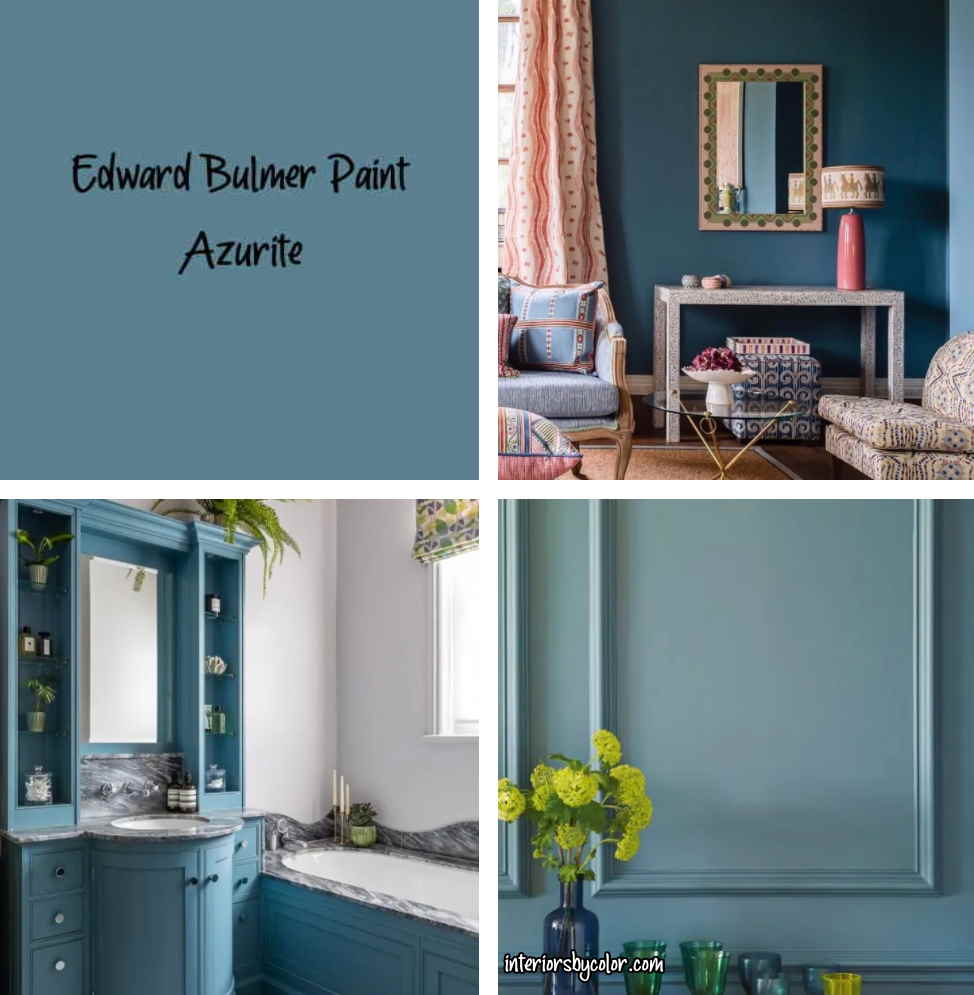 Edward Bulmer Paint Azurite blue