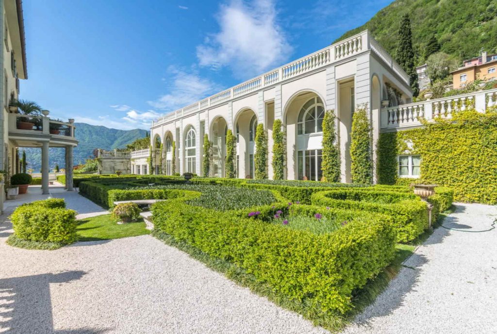 Italian formal garden design