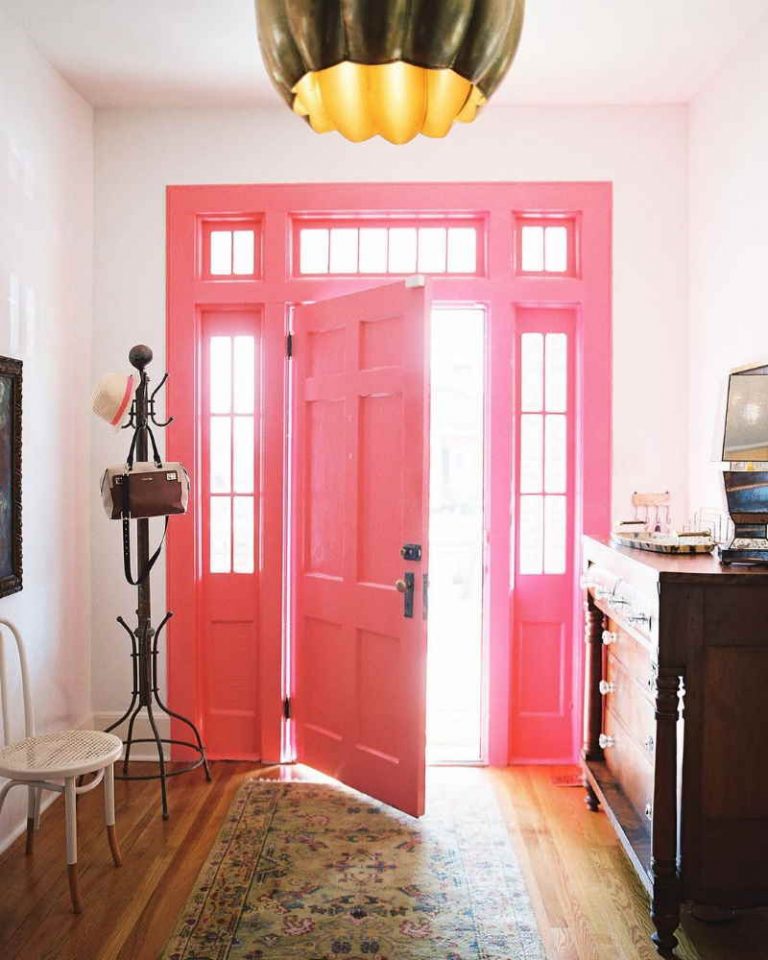 Pink Paint Colors for Front Door Benjamin Moore Pink Popsicle