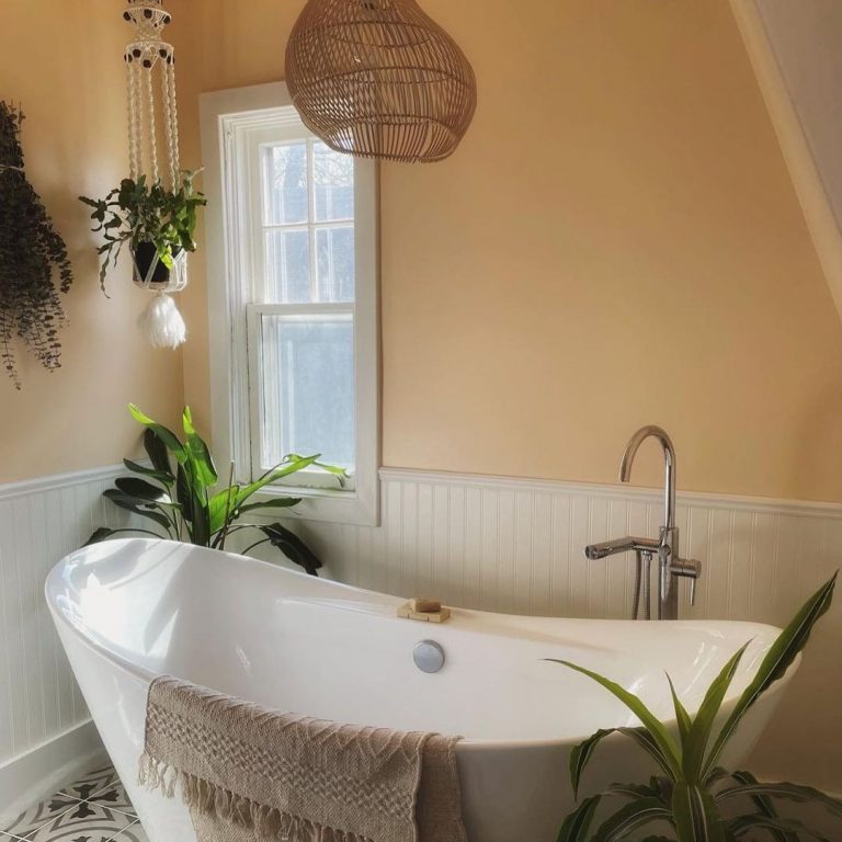 Sherwin Williams Flattering Peach SW 6638 Paint Color Interiors By Color