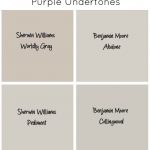 Gray Paint Colors with Purple Undertones