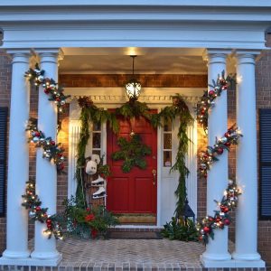 Red Front Doors on Houses - Interiors By Color