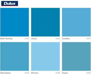 dulux popular blue paint colors