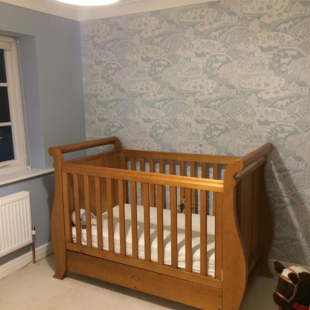 Farrow & Ball Parma Grey nursery