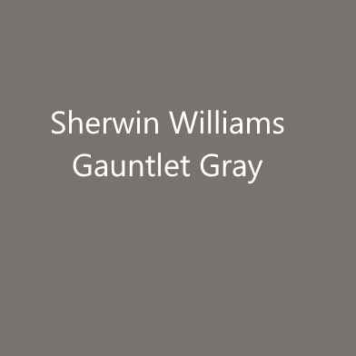 Sherwin Williams Gauntlet Gray