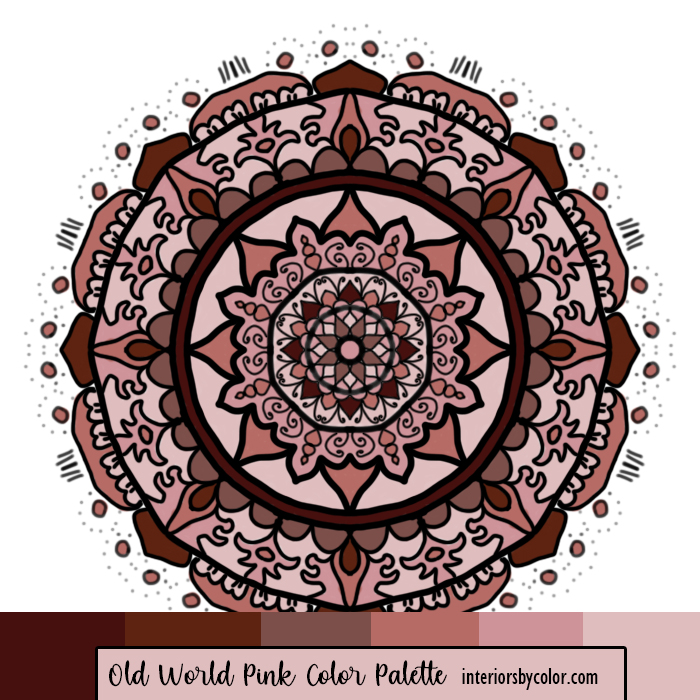 Mandala Color Palettes - Pink