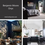 black paint color benjamin moore onyx