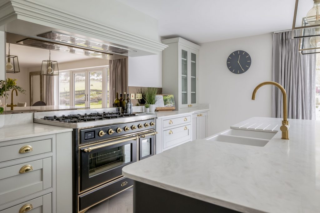 Bespoke Open Plan Shaker Style Kitchen