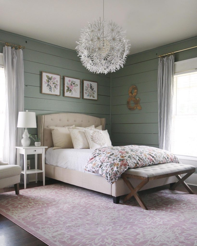 Sherwin Williams 2020 Color of the Year Evergreen walls