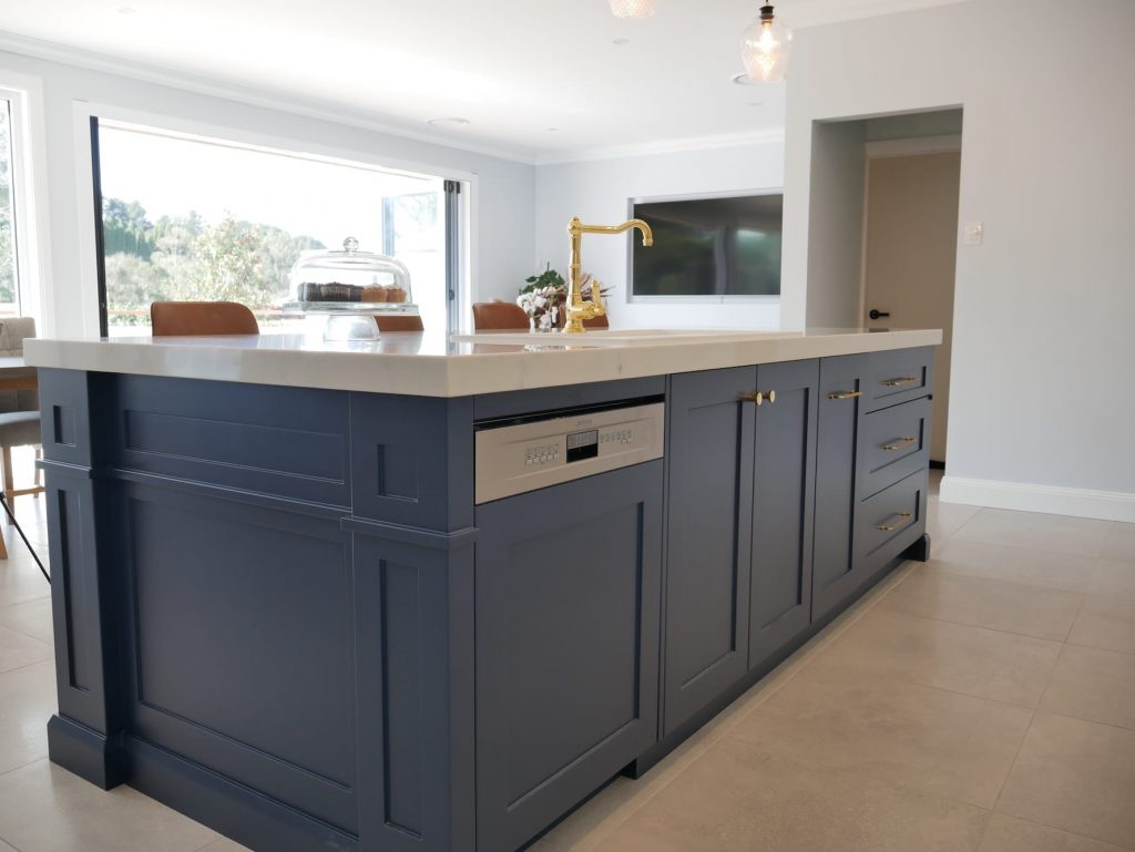 Porter's Paints Yacht Race Kitchen Island