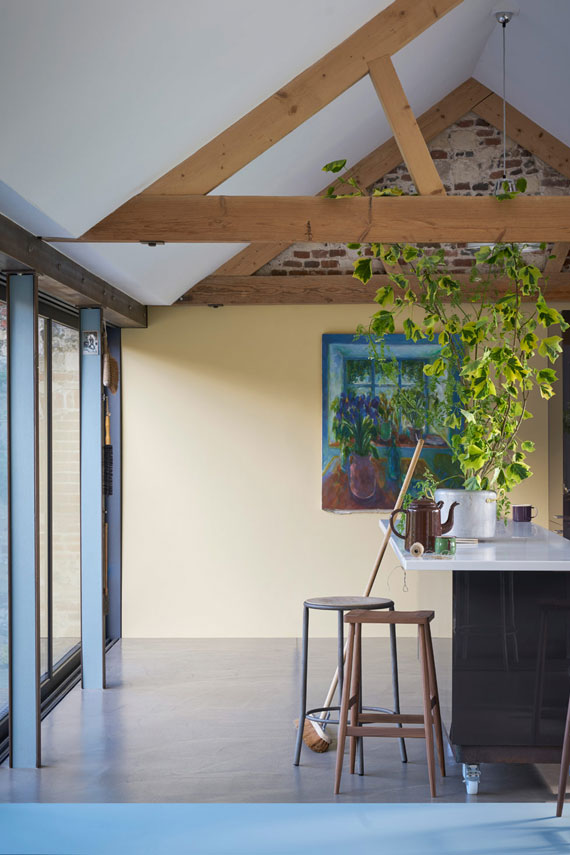 Farrow & Ball Hay yellow paint color