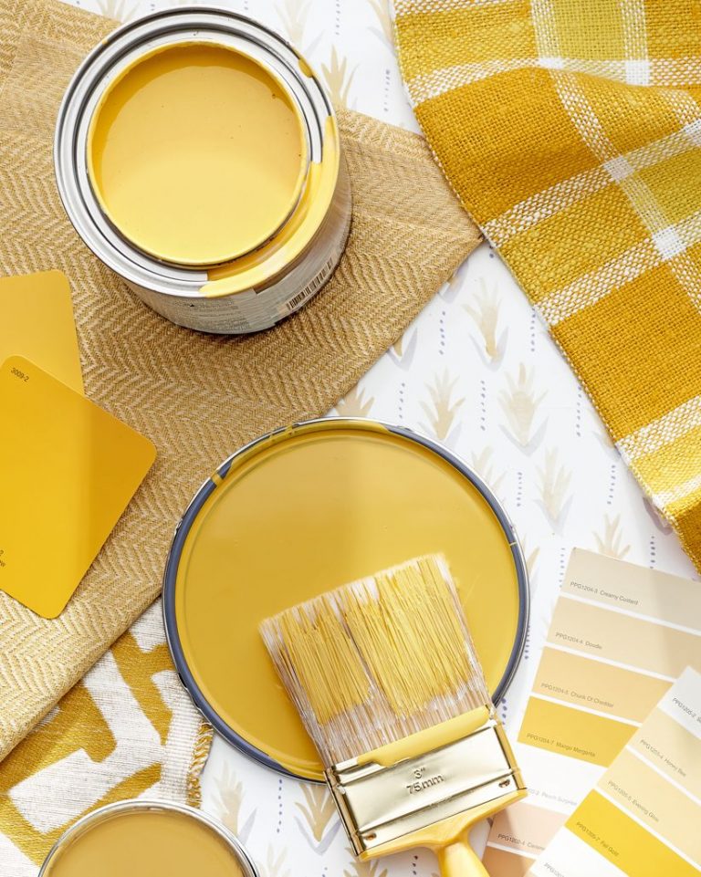 Popular Yellow Paint Colors Collection Interiors By Color