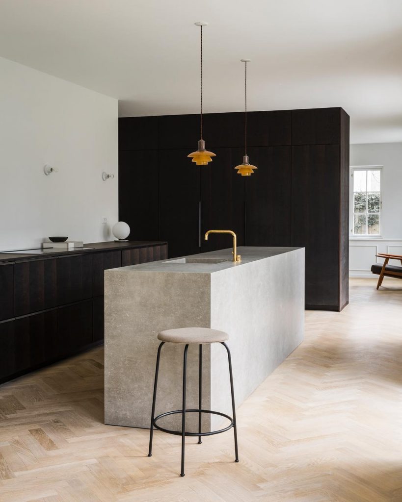 modernist kitchen