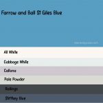 Farrow and Ball St Giles Blue colour scheme