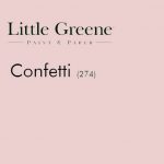 Little Greene Confetti - Light Pink Paint Colour