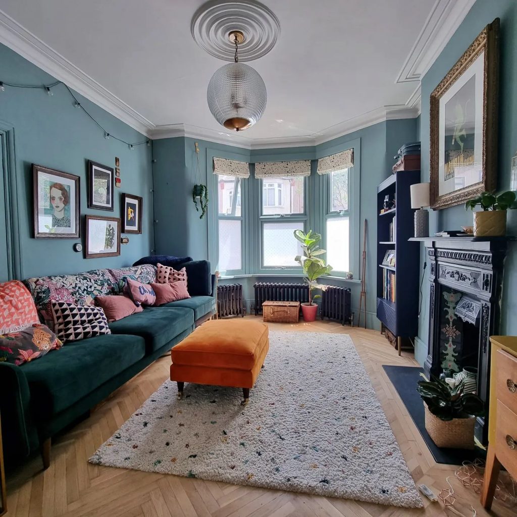 farrow and ball Oval Room Blue