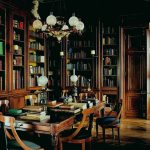 Dark Academia Aesthetic library