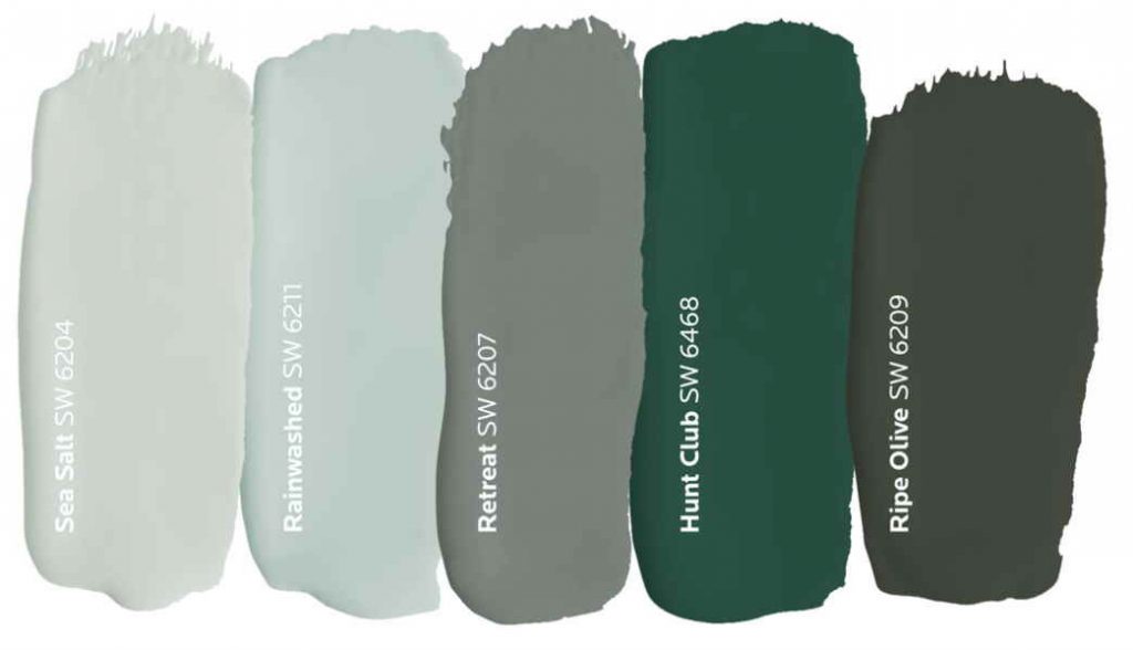 Sherwin Williams Green Paint Colors